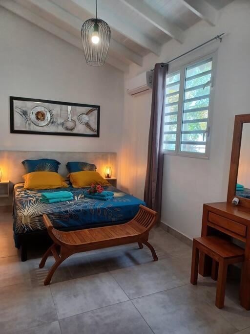 Vue 180°, Piscine * Saint-Francois (Grande-Terre)